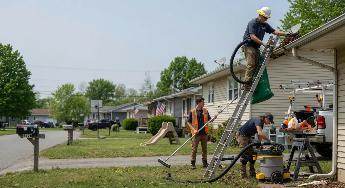 Gutter Installation in Burkettsville, OH near me